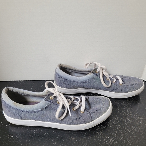 Keds Blue Canvas Sneakers - Picture 3 of 8